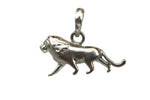 Handmade 925 Sterling Silver Lion Pendant 11 mm