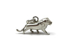 Handmade 925 Sterling Silver Lion Pendant 11 mm
