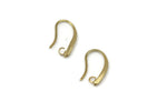 ALMA BEADS Gold Plated Lever Backs 17 mm 100 pcs