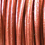 INDIAN LEATHER 2MM MTLC COPPER 1.29 PER FOOT