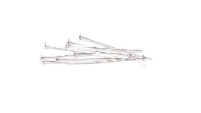 S/S FLAT END HEADPINS 1/3 INCH