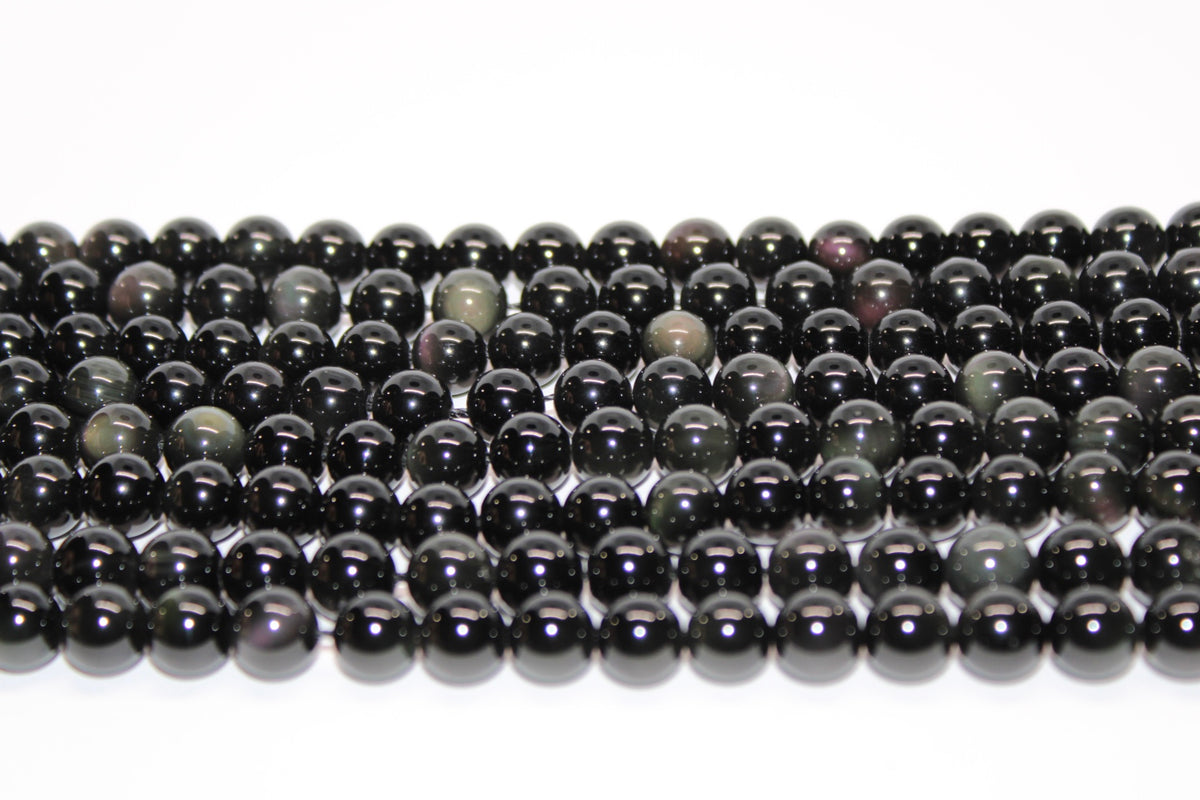 Rainbow Obsidian Round Smooth 18mm