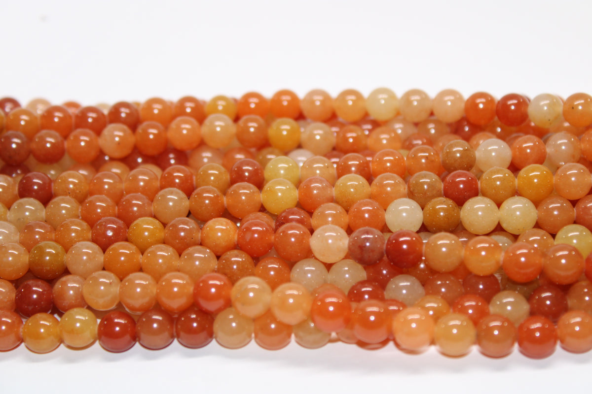 Orange Aventurine, 16 inches strand