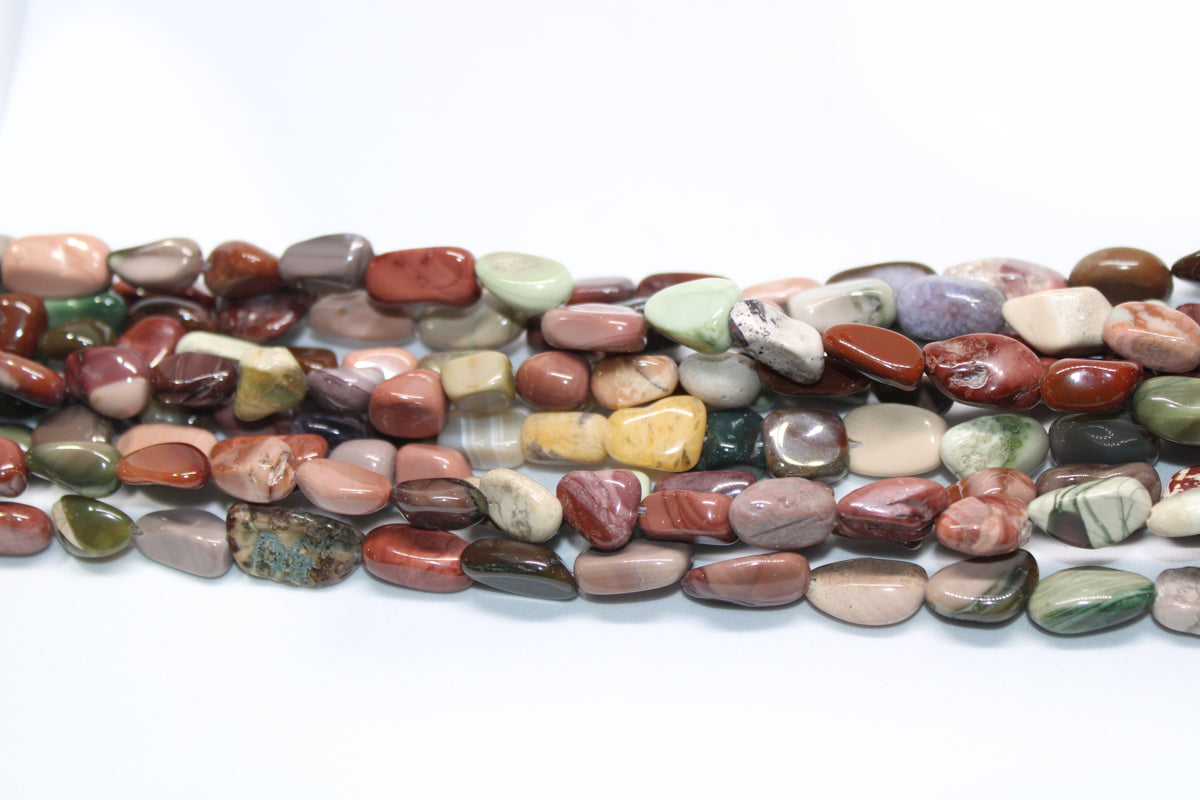 Imperial Jasper Gemstone Beads, 16’’ Strand