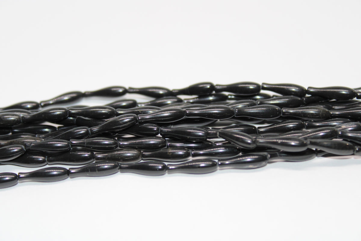 Black Obsidian Smooth 13x4mm