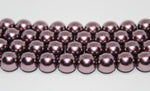 10 mm Preciosa Pearls-Light Burgundy