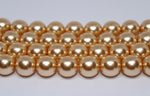 10 mm Preciosa Pearls-Gold