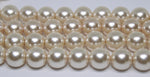 10 mm Preciosa Pearls-White