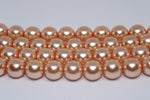 10 mm Preciosa Pearls-Peach