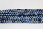 Dumortierite Round, 16 inches Strand