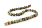 Imperial Jasper Round Gemstone Beads 16" Strand