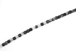 Black Rutilated Square 15 x 15 mm Gemstone Beads 16" Strand