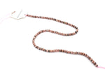 Pink Zebra Jasper Round, 16 inches strand