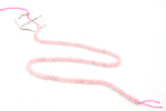 Rose Quartz Round Smooth Gemstone Beads 16" Strand