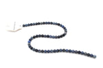 Dumortierite Round, 16 inches Strand