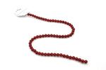 Carnelian Stone Round Smooth Grade AAA Gemstone Beads 16" Strand