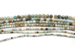 Multicolor Amazonite Round, 16 inches Strand