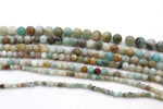 Multicolor Amazonite Round, 16 inches Strand