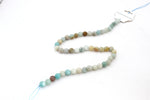 Multicolor Amazonite Round, 16 inches Strand