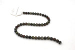 Dragon Bloodstone Round Gemstone Beads, 16 inches Strand