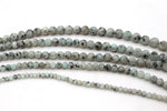 Kiwi Jasper Round Gemstone Beads, 16 inches Strand