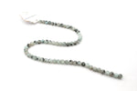 Kiwi Jasper Round Gemstone Beads, 16 inches Strand