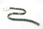 Green Spot Jasper, 16 inches Strand
