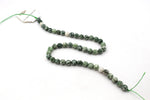 Green Spot Jasper, 16 inches Strand