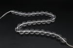 Crystal Round Gemstone Beads 16" Strand