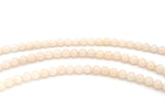 Dyed Peach Aventurine Round Gemstone Beads 16" Strand
