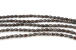 Chocolate Jasper Barrel 6 x 10 mm Gemstone Beads