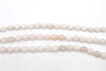 Rose Quartz Oval Flat 8 x 10 mm Gemstone Beads