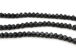 Black Onyx Cube Faceted 9 x 9 mm Gemstone Beads