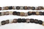 Agate Square Flat 18 x 18 m Gemstone Beads