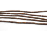 Fossil Jasper Bamboo 4 x 13 mm Gemstone Beads