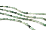 Green Aventurine Drop 6 x 11 mm Gemstone Beads