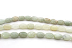 New Jade Tube Oval 8 x 11 mm Gemstone Beads
