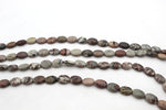 Leopard Skin Oval 12 x 16 mm Gemstone Beads