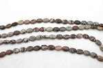 Leopard Skin Oval 12 x 16 mm Gemstone Beads