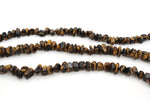 Brown Tiger Eye Chips Gemstone Beads