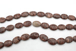 Coco Jasper Oval 15 x 20 mm Gemstone Beads 16" Strand