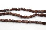 Coco Jasper Nuggets 8 x 11 mm Gemstone Beads 16" Strand