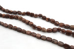 Coco Jasper Nuggets 8 x 11 mm Gemstone Beads 16" Strand