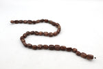 Coco Jasper Nuggets 8 x 11 mm Gemstone Beads 16" Strand