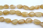 Citrine Nuggets Half Strand Gemstone Beads