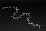 Pineaplle Quartz Drop Side 6 - 8 mm Gemtone 16" Strand