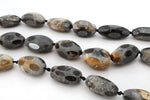 Botswana Agate Rough Faceted Gemstone Beads 16" Strand