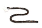 Bronzite Rondelle Faceted Gemstone Beads 16" Strand