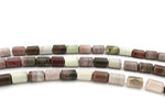 Imperial Jasper Tube8 x 12 mm Gemstone Beads 16" Strand