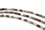 Imperial Jasper Tube8 x 12 mm Gemstone Beads 16" Strand